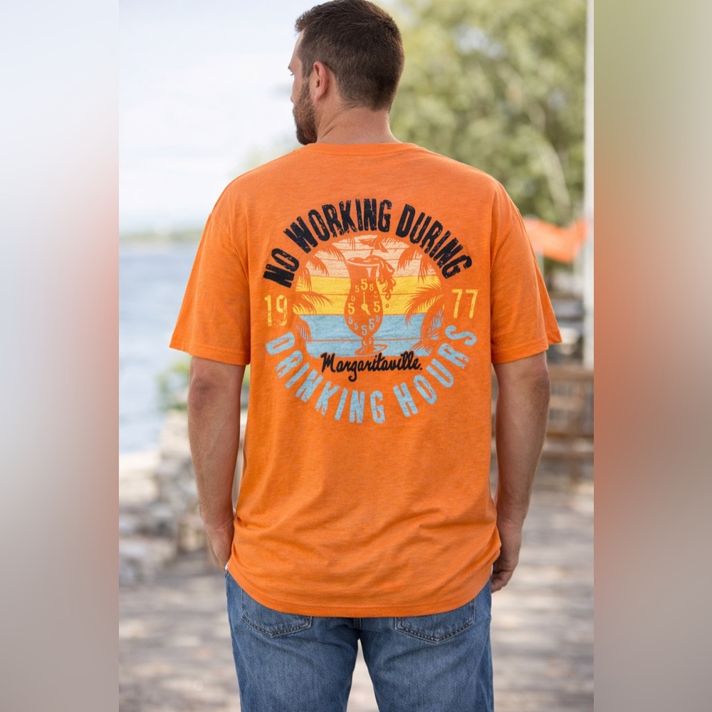 Margaritaville “No Working During Drinking Hours” Graphic Tee 🍹🌴